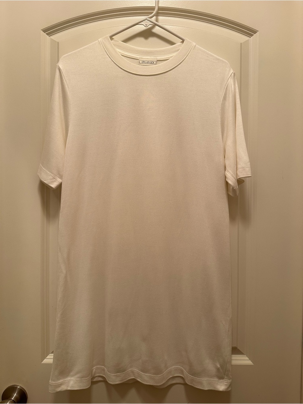 DYLAN LEX White T-Shirt Dress XXS-XS